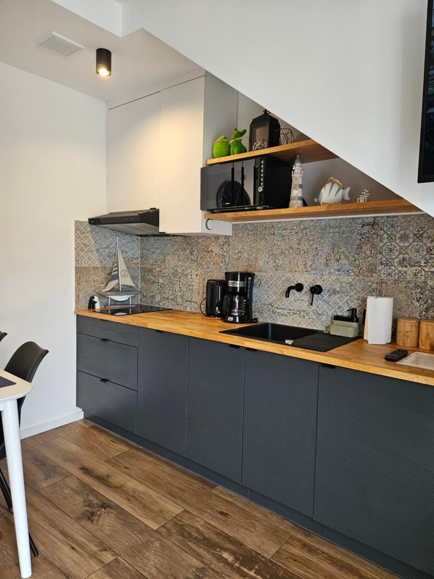 Apartament Grunwaldzka 105 Z Tarasem 5O M Do Plazy Pobierowo Bagian luar foto
